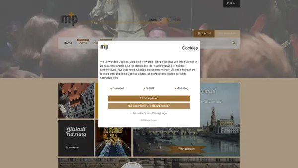 Website Screenshot: Münster und Partner - Stadtführungen Dresden » Stadt erleben - Date: 2023-06-20 10:42:14