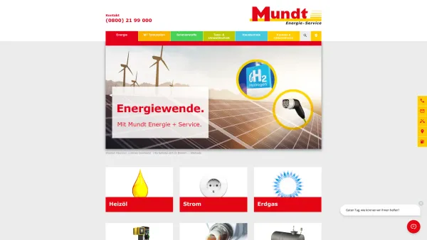 Website Screenshot: Mundt & Morcinek GmbH -  Shell-Direct-Partner · Stark in Service  und Leistung! - Mundt GmbH | Ihr Energieversorger für Hannover & Laatzen - Date: 2023-06-20 10:38:58