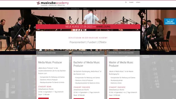 Website Screenshot: musicube academy Matthias Wittwer - MUSICUBE ACADEMY – FILMSCORE – COMPOSITION – PRODUCTION – FILMSCORE | COMPOSITION | PRODUCTION - Date: 2023-06-20 10:38:58