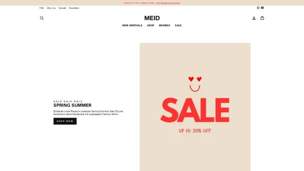 Website Screenshot: Leder Meid OHG - MEID – myMEID - Date: 2023-06-20 10:42:14