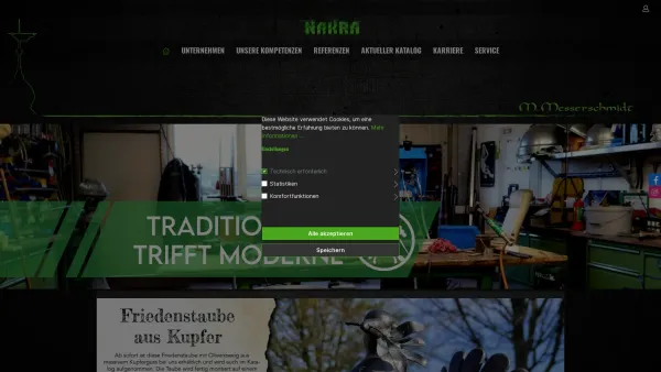 Website Screenshot: Original NAKRA Inh. Horst Kraut - NAKRA - Date: 2023-06-20 10:38:59