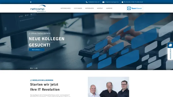 Website Screenshot: Albrecht Alexander e. K. - Startseite - netcomp Bayern - Alles, was Ihre IT effizienter und sicherer macht! - Date: 2023-06-20 10:39:05