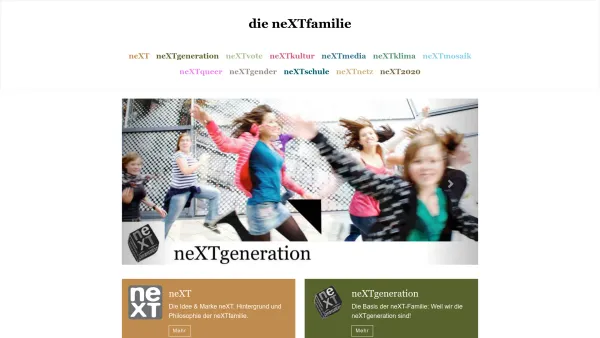Website Screenshot: NextGeneration Service - nextfamilie.de: neXTfamilie - Date: 2023-06-20 10:39:06