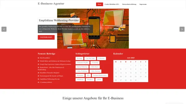 Website Screenshot: Internetagentur nordmarketing Group - E-Business-Agentur - Angebote, Referenzen, Projekte - Date: 2023-06-20 10:39:06