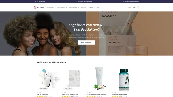 Website Screenshot: Nu Store - Nu Store | Lumi Spa kaufen mit 26% Rabatt | Nu Skin - Date: 2023-06-20 10:42:17