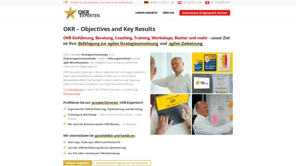 Website Screenshot: OKR Experten powered by DigitalWinners GmbH - OKR ⭐ Objectives and Key Results verstehen (in 15 Minuten) - Date: 2023-06-20 10:42:17