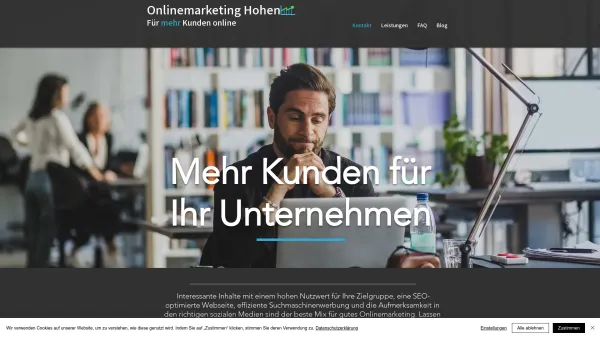 Website Screenshot: Onlinemarketing-Hohen, SEO-Freelancer - Onlinemarketing Hohen - Date: 2023-06-20 10:42:17