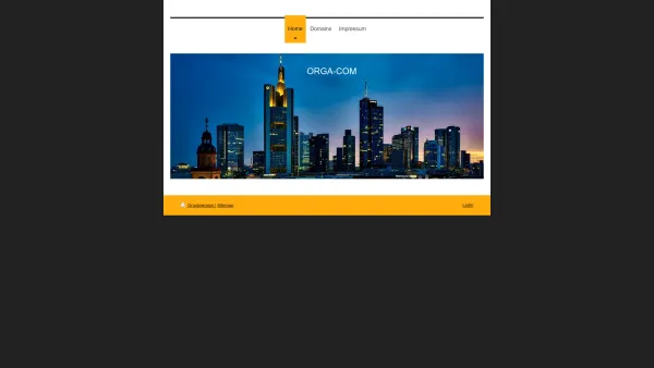 Website Screenshot: ORGA-COM EDV-Vertriebs-GmbH - ORGA-COM, e.K. - Home - Date: 2023-06-20 10:39:18