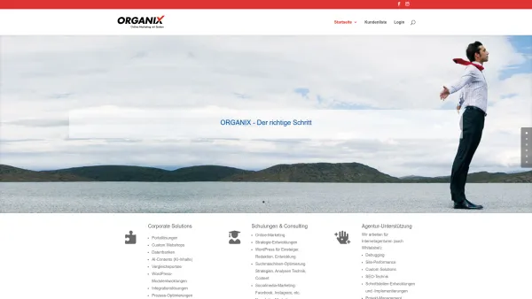 Website Screenshot: ORGANIX GmbH & Co. KG - Startseite - ORGANIX - Date: 2023-06-20 10:39:18