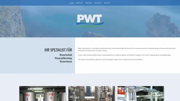Website Screenshot: Paehr Wasser Technik - PAEHR WASSERTECHNIK - Willkommen - Date: 2023-06-20 10:39:18