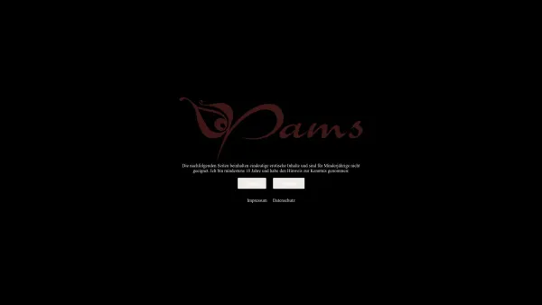 Website Screenshot: Pams Massage Lounge - Erotische Massagen Frankfurt | Pams Erotikmassage Lounge - Date: 2023-06-20 10:39:18