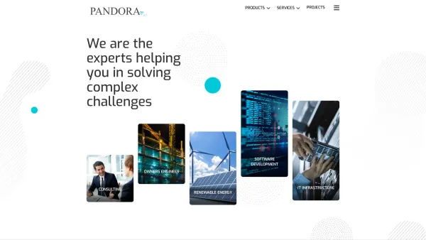 Website Screenshot: Pandora-ICT Computer und Netzwerktechnik - Pandora-ICT GmbH - Date: 2023-06-20 10:39:25