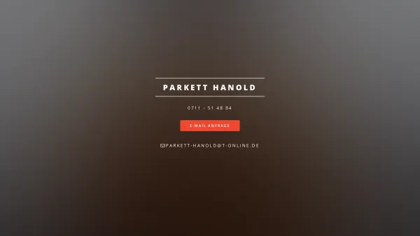 Website Screenshot: Hanold · Parkettmeisterbetrieb - Parkett Hanold - der Meisterbetrieb in Fellbach - Date: 2023-06-20 10:39:25