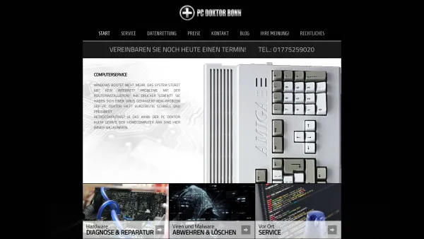 Website Screenshot: PC-Doktor-Bonn Computerreparatur - Computer Service für Bonn Rhein Sieg - Date: 2023-06-20 10:39:25