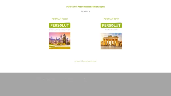 Website Screenshot: Persolut GmbH - Portal - Date: 2023-06-20 10:39:31