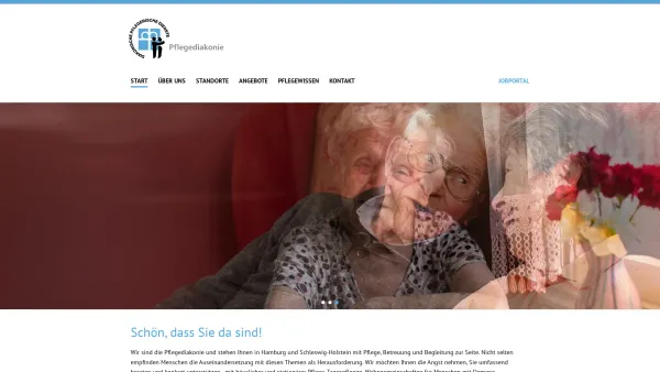 Website Screenshot: Pflege LebensNah gGmbH - Pflegediakonie | Pflegediakonie Hamburg - Date: 2023-06-20 10:39:31