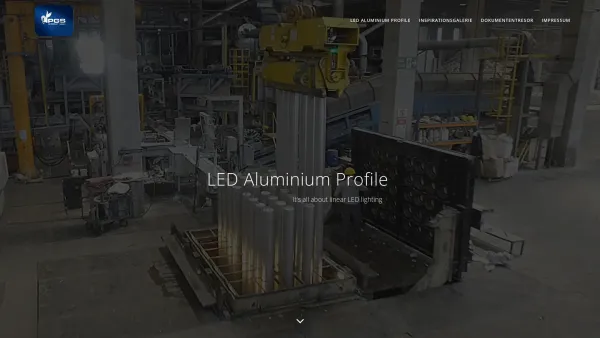 Website Screenshot: PGS-Germany - Ihr Design- und Produktionspartner für LED-Beleuchtung – It's all about Led Aluminum Profiles.. - Date: 2023-06-20 10:39:31