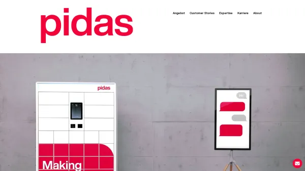 Website Screenshot: PIDAS Deutschland GmbH - pidas | IT-Support: Service Desk & Field Support - Date: 2023-06-20 10:39:32