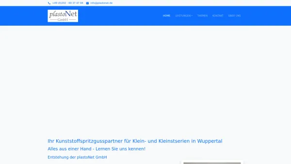 Website Screenshot: plastoNet GmbH - plastoNet: Kunststoffteile Kleinserie ✓ Rapid Tooling ✓ - Date: 2023-06-20 10:42:20