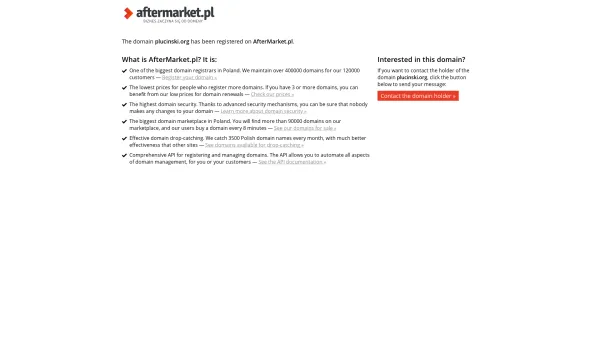 Website Screenshot: Peter Plucinski Gas-Wärme-Heizung e.K. -  Inh. Tino Kerkow - AfterMarket.pl :: domain plucinski.org - Date: 2023-06-20 10:39:37