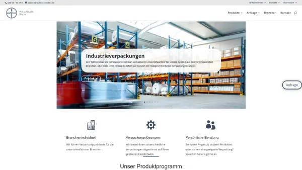 Website Screenshot: Polytec Kunststoffverarbeitung GmbH & Co. KG - Ihr Verpackungshersteller und Experte | Polytec Vreden - Date: 2023-06-20 10:39:37