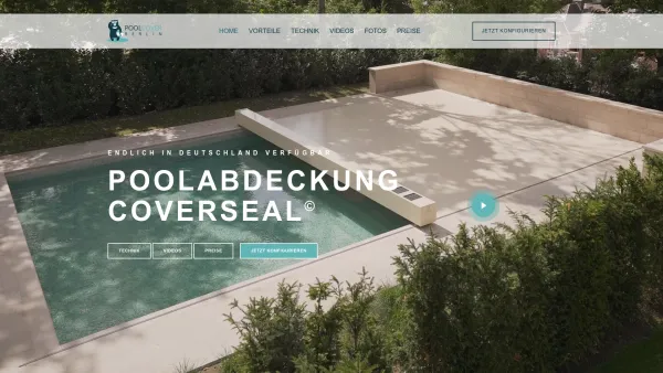 Website Screenshot: Coverseal Poolcover Berlin - Coverseal Poolabdeckung von ? Poolcover Berlin - Date: 2023-06-20 10:42:20