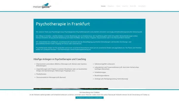 Website Screenshot: Praxis Dr. Shaw Psychotherapie Frankfurt - Psychotherapie in Frankfurt am Main - Date: 2023-06-20 10:39:37