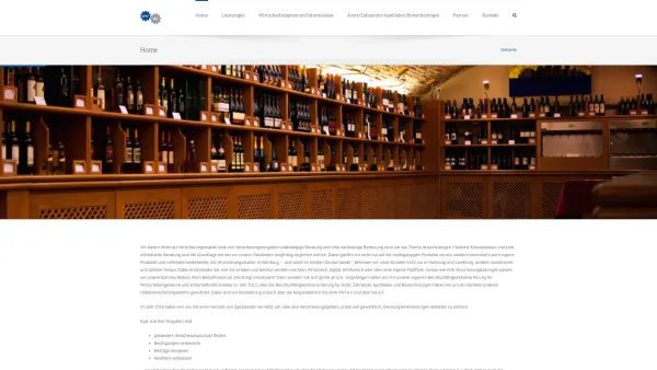 Website Screenshot: pro-WI Assekuranzmakler GmbH & Co. KG - Home - pro-WI - Date: 2023-06-20 10:42:20