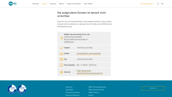 Website Screenshot: Elektrotechnik GmbH Mario Proplesch -  Für Sie, immer auf Draht und fast alles parat. - DENICdirect-Informationsseite - DENIC eG - Date: 2023-06-20 10:39:42