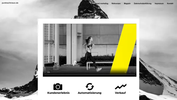 Website Screenshot: punktachtneun marketing - ▷ punktachtneun.de | smart marketing - Date: 2023-06-20 10:42:23