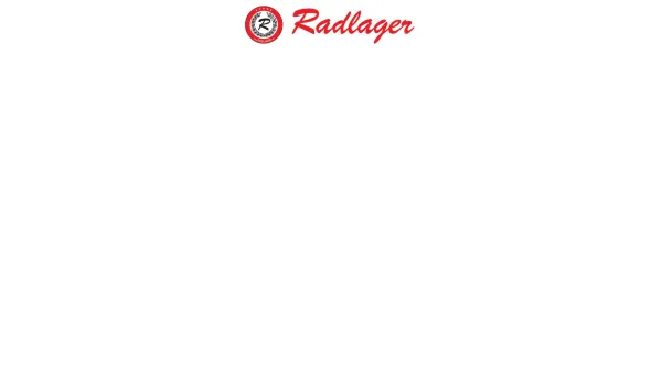 Website Screenshot: Radlager Inh. Werner Heidenreich - RADLAGER - Date: 2023-06-20 10:39:48