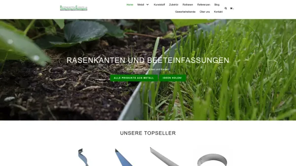 Website Screenshot: Rasenkanten Online Shop - Rasenkanten und Beeteinfassungen | Rasenkanten-Experte - Date: 2023-06-20 10:39:52