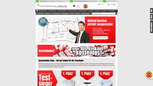 Website Screenshot: L-vus Wir machen Sicherheit bezahlbar! - Rauchmelder Shop | Brandschutz Direkt vom Großhändler - Date: 2023-06-20 10:39:52