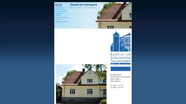 Website Screenshot: Rechtsanwalt Olaf Moschner · Rechtsanwältin Gundula Klie -  Bürogemeinschaft - Steuerberaterin und Anwälte in Fallersleben - Date: 2023-06-20 10:39:53