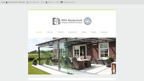 Website Screenshot: Reh Bautechnik - REH Bautechnik | - Date: 2023-06-20 10:39:57