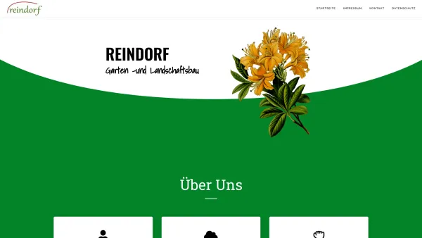 Website Screenshot: Gärtnerei Reindorf - Reindorf - Date: 2023-06-20 10:39:57