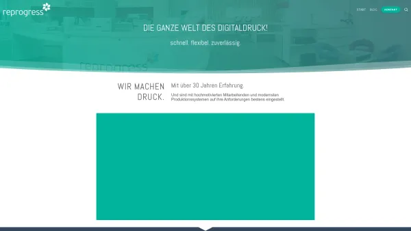 Website Screenshot: reprogress gmbh highspeed copy & print - Digitaldruck aus Dresden - schnell, kompetent und preiswert - Date: 2023-06-20 10:39:57