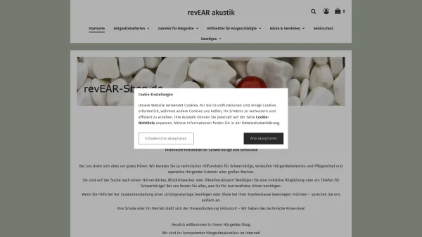 Website Screenshot: revEAR akustik - revEAR Shop - revEAR akustik - Date: 2023-06-20 10:40:02