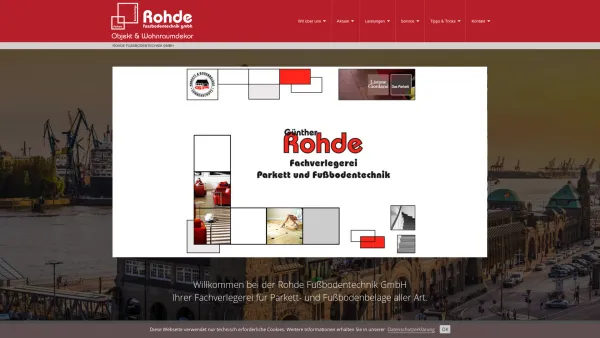 Website Screenshot: Günther Rohde Objekt & Wohnraumdekor e.K - Rohde Fußbodentechnik GmbH - Rohde Fußbodentechnik GmbH - Date: 2023-06-20 10:40:03