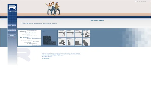 Website Screenshot: Rossmann Technologie - Rossmann Technologie - Home - Date: 2023-06-20 10:40:07