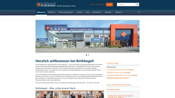 Website Screenshot: Rothkegel Projekt GmbH -  Spaß am Bauen - Home - Date: 2023-06-20 10:40:07