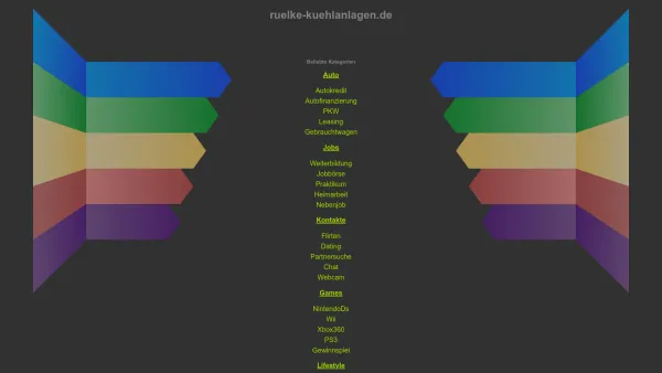 Website Screenshot: Rülke Kühlanlagen GmbH - ruelke-kuehlanlagen.de - Diese Website steht zum Verkauf! - Informationen zum Thema ruelke kuehlanlagen. - Date: 2023-06-20 10:40:08