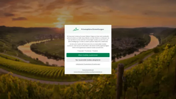 Website Screenshot: Sektkellerei Hans Sartor GmbH & Co. KG -  Ein Name, der Genuss verspricht - Sektkellerei Sartor | We develop the future of Drinks - Date: 2023-06-20 10:40:11