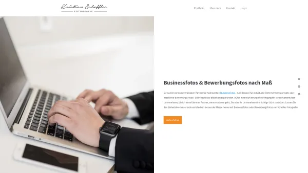 Website Screenshot: Scheffler Fotografie - Fotograf in Leipzig für Businessfotos, Bewerbungsfotos und Imagefotos - scheffler-fotografie.de - Date: 2023-06-20 10:42:25