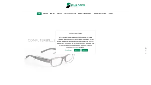 Website Screenshot: Schildgen Handelshaus GmbH - Schildgen GmbH – Wir sind Brillen - Date: 2023-06-20 10:40:14