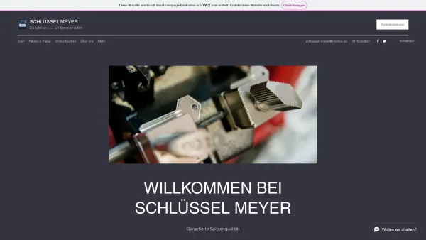 Website Screenshot: Schlüssel Meyer 24 Stunden Türöffnung - Schlüsseldienst | Schlüssel Meyer | Duisburg - Date: 2023-06-20 10:40:14