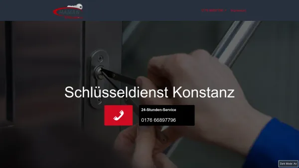 Website Screenshot: Schlüsseldienst Konstanz - Schlüsseldienst Konstanz -Günstig! Zuverlässig! Professionell! - Date: 2023-06-20 10:40:17