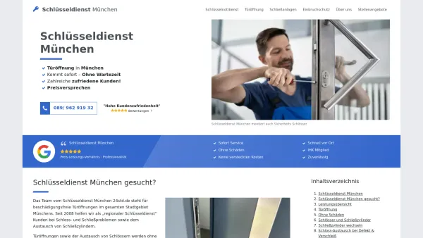 Website Screenshot: Schlüsseldienst Schopper Sicherheitstechnik e.K. München - Schlüsseldienst München - Schlösser ab 19 € Festpreis - Date: 2023-06-20 10:40:17