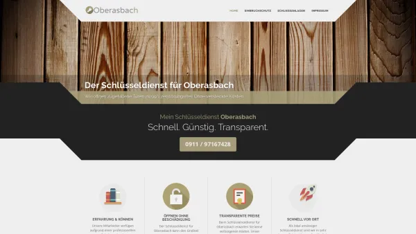 Website Screenshot: Mein Schlüsseldienst Oberasbach - Mein Schlüsseldienst Oberasbach 42,-€ Festpreis inkl. Anfahrt & MwSt. - Date: 2023-06-20 10:42:26