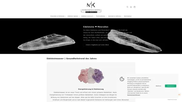 Website Screenshot: Janine & Marc Köpke GbR | Schmuckstein-Shop24 - MKöpke® Schmuckstein-Shop24 – MKöpke® | Schmuckstein-Shop24 - Date: 2023-06-20 10:42:26